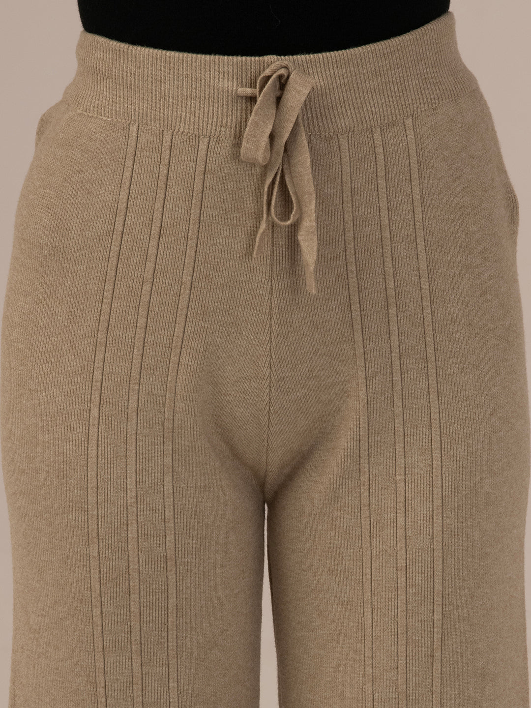 Classic Woolen Stretchable  Harem Pants Set for Women