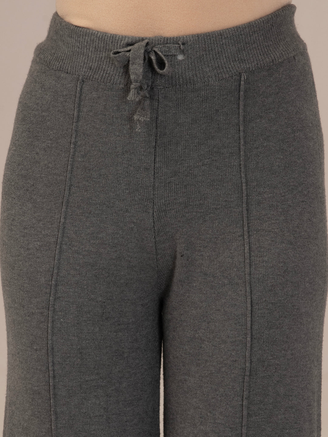 Winter Woolen Slim-Fit Top & Stylish Harem Pants Set for Girls