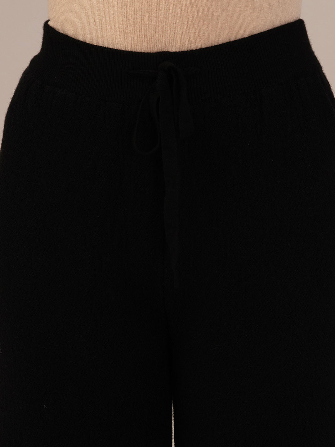 Albion Ladies Black Winter Harem Pants – Cozy & Comfortable Black Bottoms