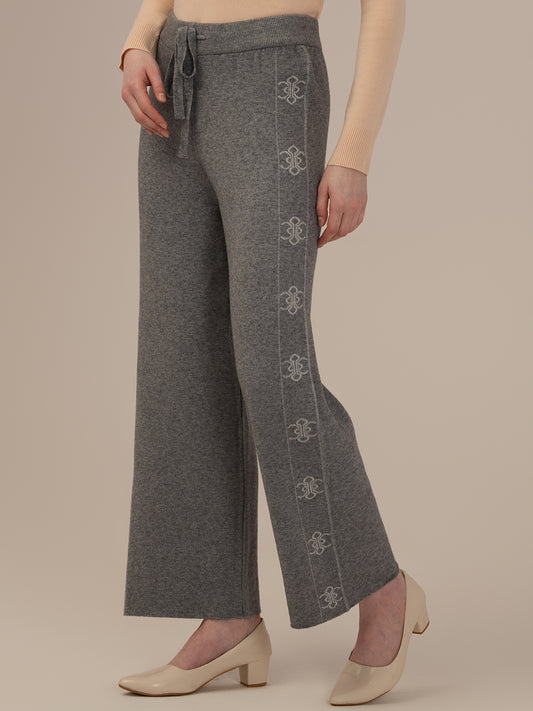 Ladies Grey Winter Harem Pants – Stylish & Comfortable Lower Wear