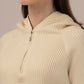 Women’s Woolen Knit Top – Elegant & Ultra-Soft Albion Wear_CREAM