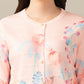 Albion Women Woolen Cardigan for Winter | Cozy Soft Knitwear  off peach