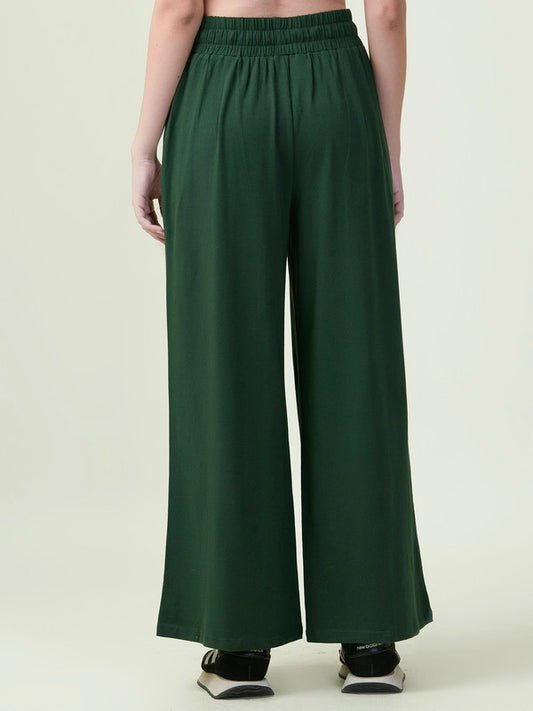 Albion Premium Ladies Muskan Lower Green Lowers