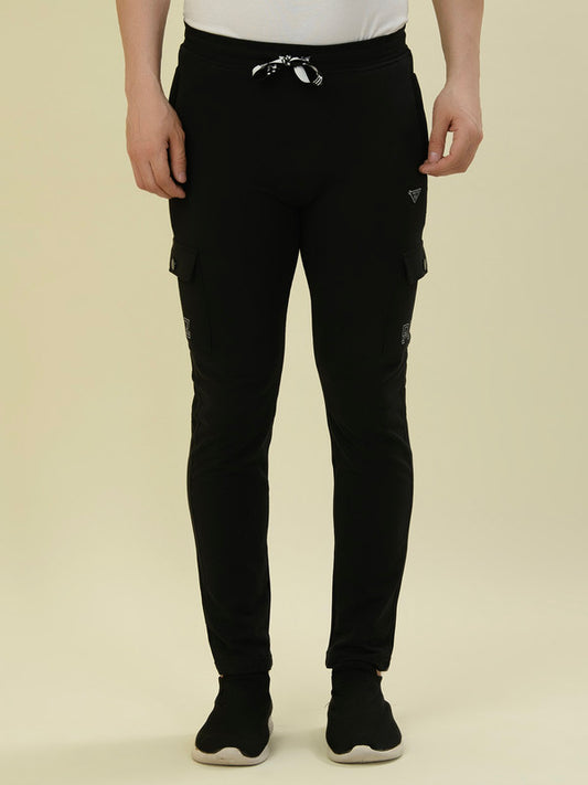 Albion Premium Men Black Casual Lower