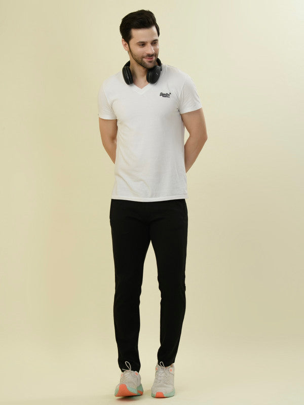 Albion Premium Men Black Casual Lower
