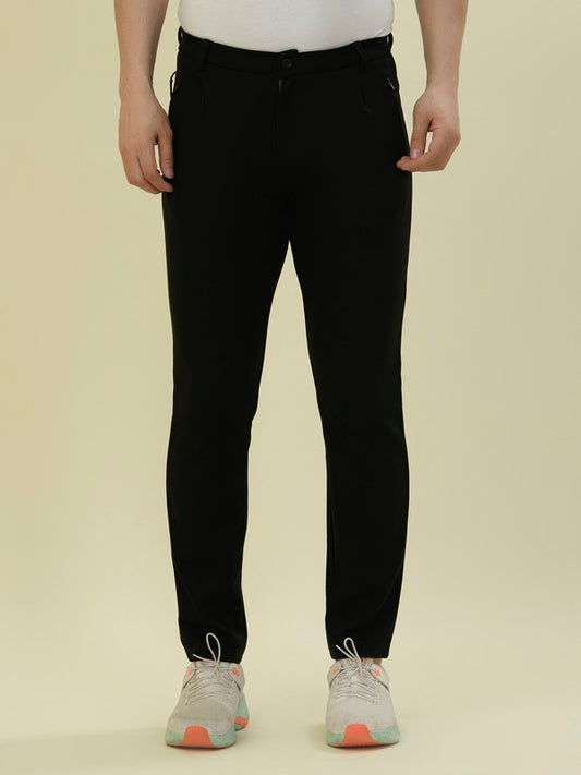 Albion Premium Men Black Casual Lower
