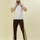 Albion Premium Men 40 Brown Casual Lower