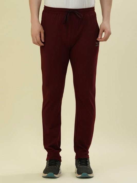 Albion Premium Men 53 Maroon Casual Lower