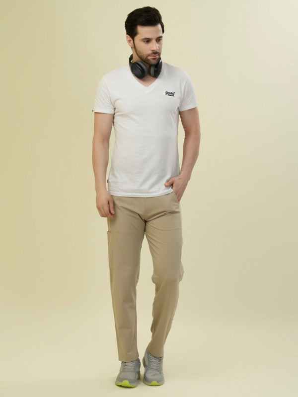 Albion Premium Men Beige Casual Lower