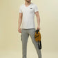 Albion Premium Men L Grey Casual Lower