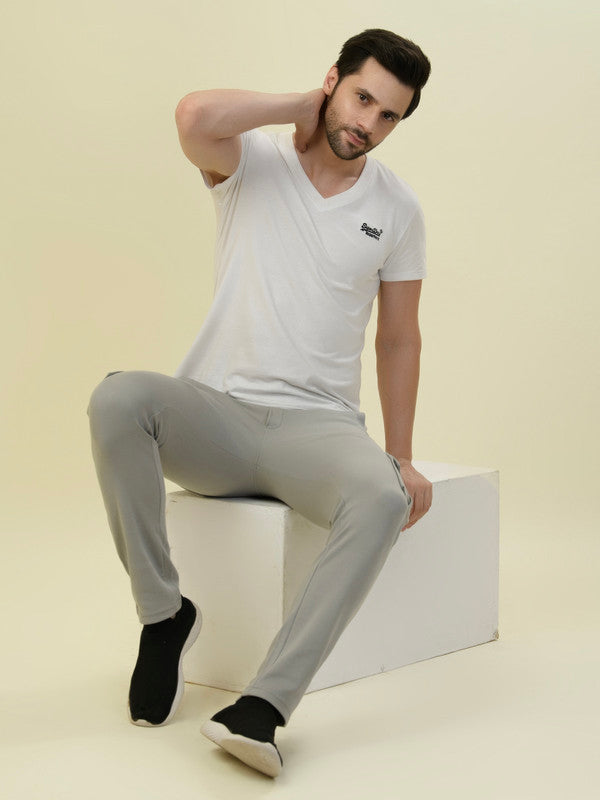 Albion Premium Men Grey Casual Lower
