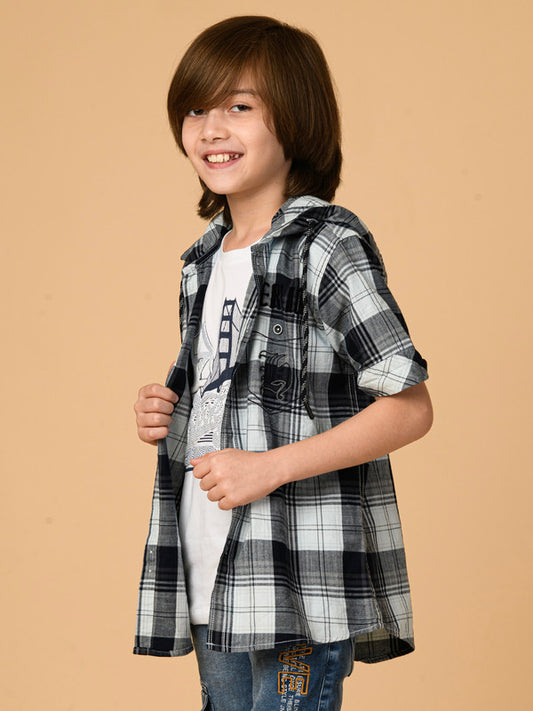Albion Premium Boys Blue Shirt