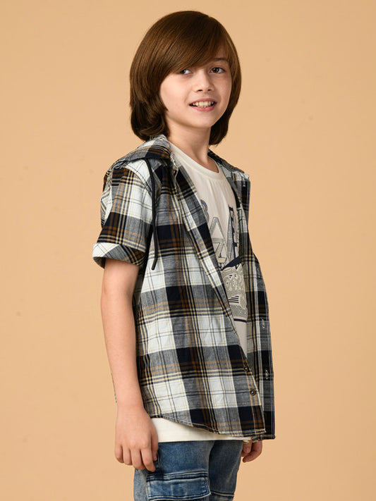 Albion Premium Boys Upper Fawn Shirt