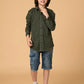 Albion Premium Boys Green Denim Shirt