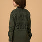 Albion Premium Boys Green Denim Shirt