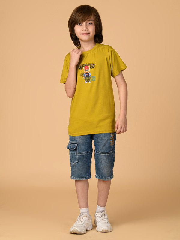 Albion Premium Boys Yellow T-shirt