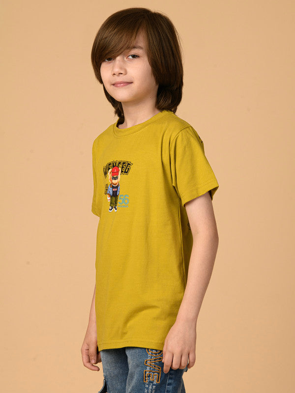 Albion Premium Boys Yellow T-shirt