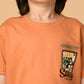 Albion Premium Boys Peach T-shirt