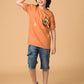 Albion Premium Boys Peach T-shirt