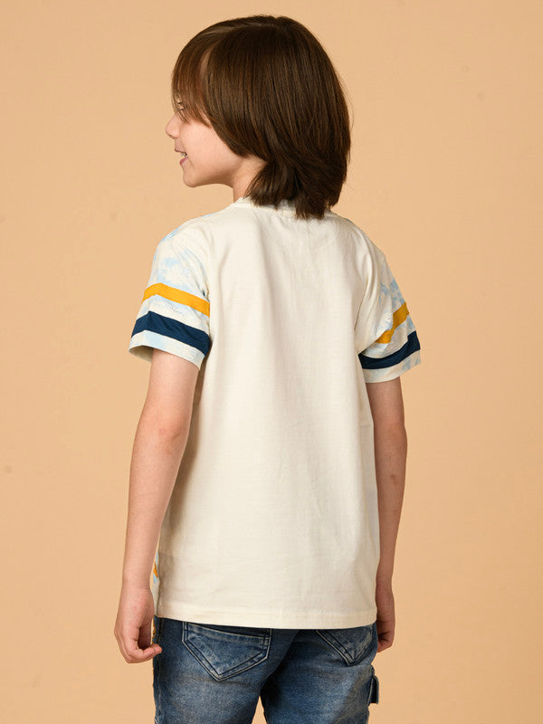 Albion Premium Boys White T-shirt
