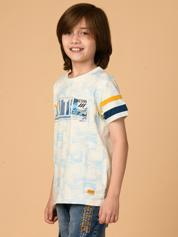 Albion Premium Boys White T-shirt