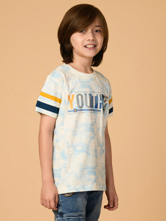Albion Premium Boys White T-shirt