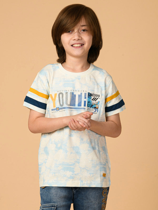Albion Premium Boys White T-shirt