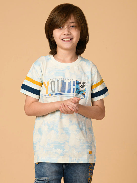 Albion Premium Boys White T-shirt