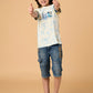 Albion Premium Boys White T-shirt