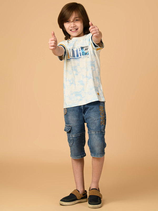 Albion Premium Boys White T-shirt