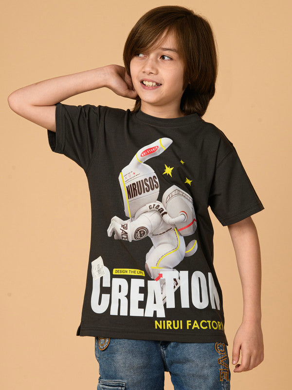 Albion Premium Boys Upper Black T-shirt