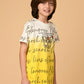 Albion Premium Boys Upper Yellow T-shirt