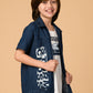 Albion Premium Boys Upper D.blue Shirt