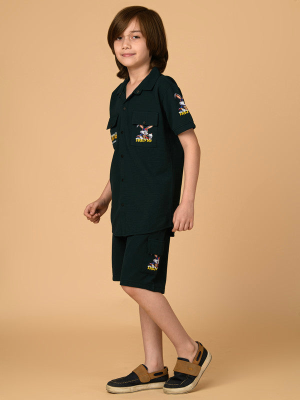 Albion Premium Boys Green Co-ord set