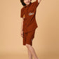 Albion Premium Boys Set Mehroon Co-ord set