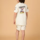 Albion Premium Boys White Co-ord set
