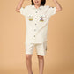 Albion Premium Boys White Co-ord set