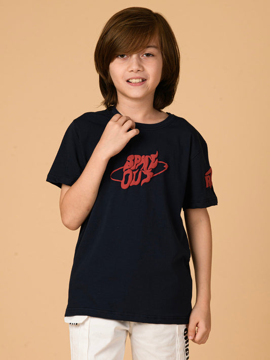 Albion Premium Boys Navy T-shirt