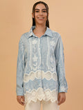 Albion Premium Ladies Blue Casual Top
