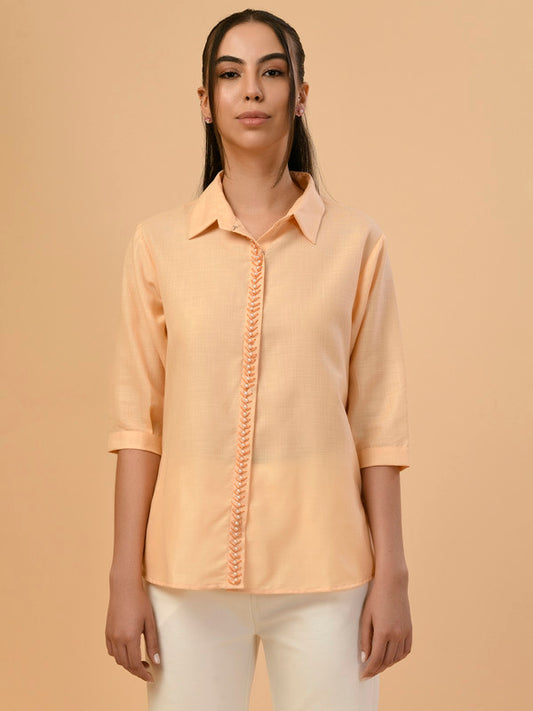 Albion Premium Ladies Peach Casual Top