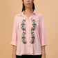 Albion Premium Ladies Pink Casual Shirt