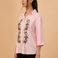 Albion Premium Ladies Pink Casual Shirt