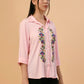 Albion Premium Ladies Pink Casual Shirt