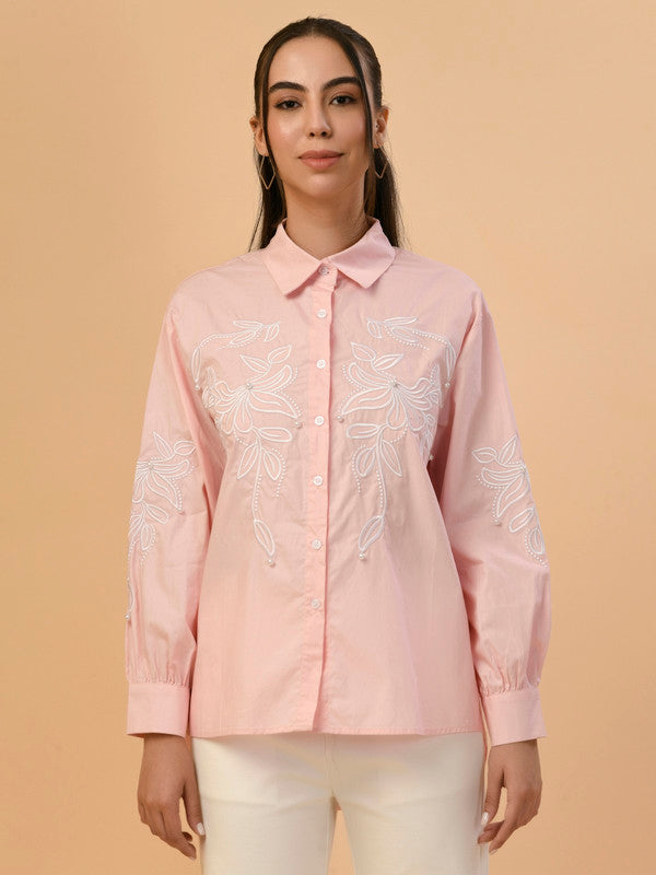 Albion Premium Ladies Peach Casual Top