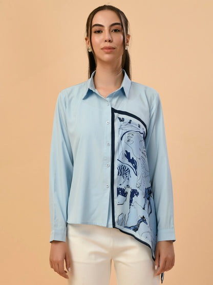 Albion Premium Ladies Sky Casual Top