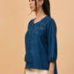 Albion Premium Ladies Blue Casual Top