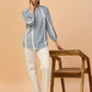 Albion Premium Ladies Ink.Blue Casual Top