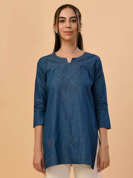 Albion Premium Ladies Denim Casual Top