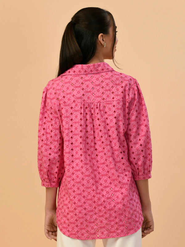 Albion Premium Ladies Magneta Casual Shirt