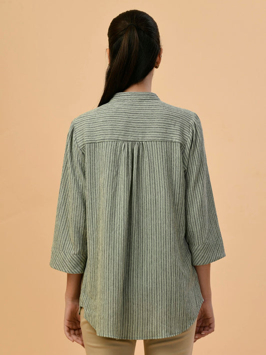 Albion Premium Ladies Mint Casual Shirt